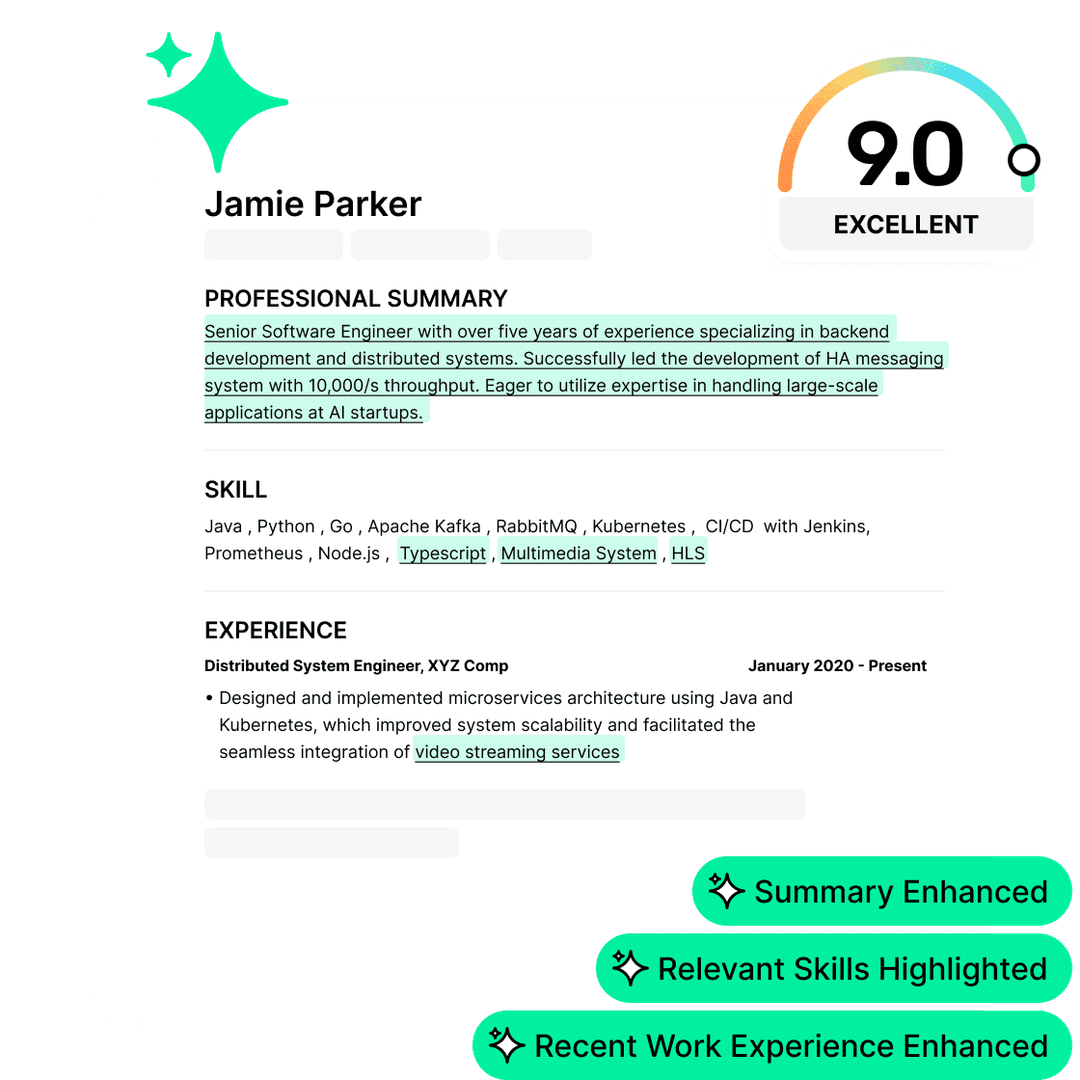 Resume Illustration